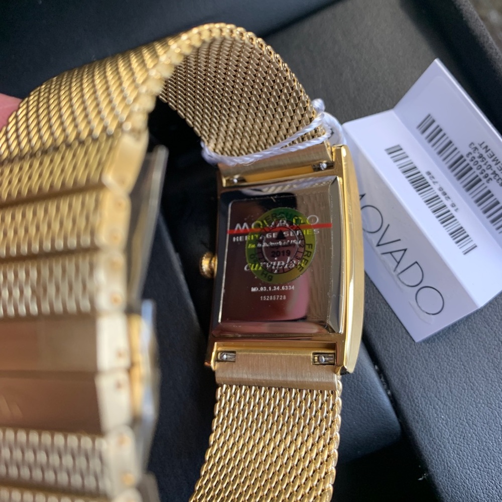 ⛔️SOLD⛔️Authentic MOVADO 30 Heritage mesh watch - Picture 7 of 8